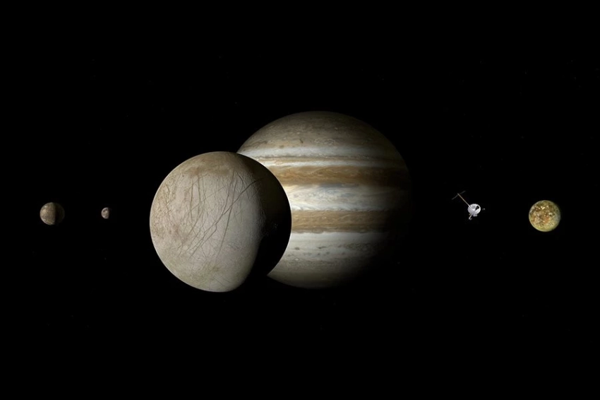 Удивительно толстый лед на спутнике Юпитера Европе усложняет поиски жизни