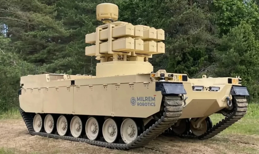 Европа представила новый дальнобойный «противотанк» MARSEUS на роботизированной платформе
