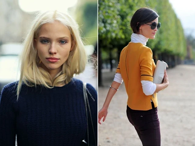 Что такое Olsen tuck: почему стало модным заправлять волосы под одежду
