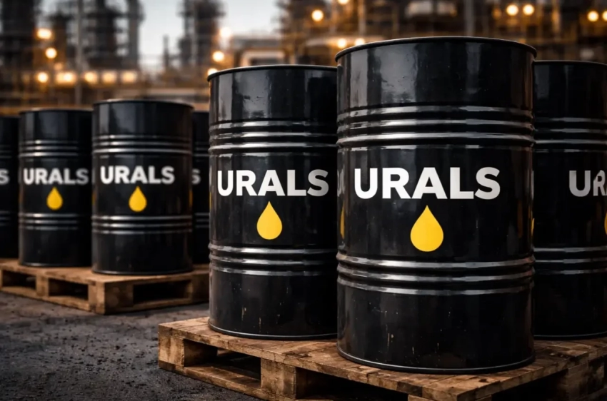 Цена российской нефти Urals в Индии поставила 12-летний рекорд